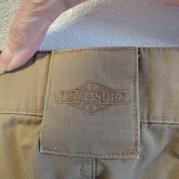 Tru Spec Original Tactical Pants Mens Cargo Dark Kahki 30X30 - Picture 10 of 13